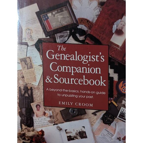 🧨The Genealogists Companion & Sourcebook by Emily Croom - Picture 1 of 2